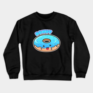 Blue Donut Crewneck Sweatshirt